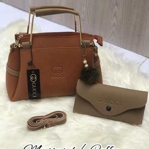 Gucci 2 Piece Fashionable Set With Long Wallet For Women