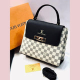 Louis Vuitton Bag With Metal Lock On Flap